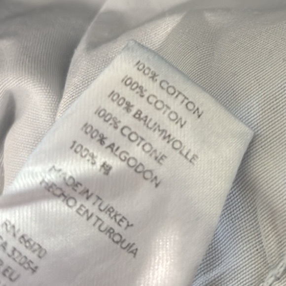 Free People Maggie Mid Rise Straight Leg Classic Blue Distressed Jeans Size 28 - Picture 14 of 15